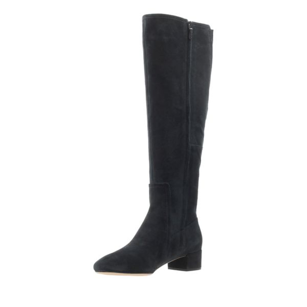 Clarks Womens Orabella Ava Knee High Boots Black | UK-8406935